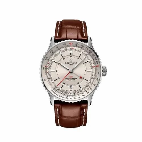 Breitling Navitimer GMT 41 Automatic Stainless Steel / Silver A32310211G1P1 — фото часов Breitling Navitimer GMT 41 Automatic Stainless Steel / Silver A32310211G1P1 — фото часов