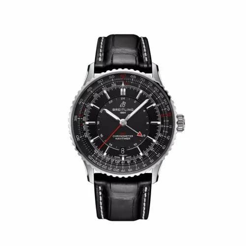 Breitling Navitimer GMT 41 Automatic Stainless Steel / Black A32310251B1P1 — фото часов Breitling Navitimer GMT 41 Automatic Stainless Steel / Black A32310251B1P1 — фото часов