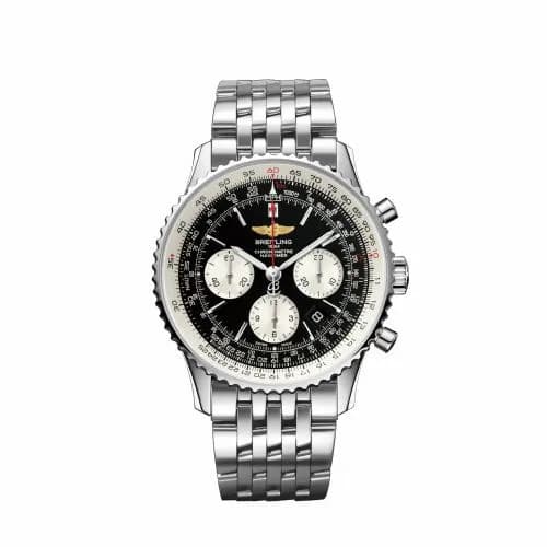 Breitling Navitimer 1 B01 Chronograph 43 Stainless Steel / Black / Japan Special Edition AB0121211B2A1 — фото часов Breitling Navitimer 1 B01 Chronograph 43 Stainless Steel / Black / Japan Special Edition AB0121211B2A1 — фото часов