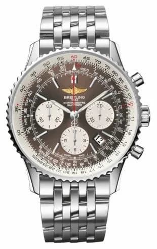 Breitling Navitimer 01 43 Stainless Steel / Panamerican / Bracelet AB0121C4/Q605/447A — фото часов Breitling Navitimer 01 43 Stainless Steel / Panamerican / Bracelet AB0121C4/Q605/447A — фото часов