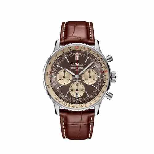 Breitling Navitimer B01 Chronograph 43 Stainless Steel / Singapore Flagship AB01382C1Q1P1 — фото часов Breitling Navitimer B01 Chronograph 43 Stainless Steel / Singapore Flagship AB01382C1Q1P1 — фото часов