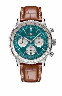 Breitling Navitimer B01 Chronograph 43 Stainless Steel / Cathay Pacific AB01388A1L1P1 — фото часов Breitling Navitimer B01 Chronograph 43 Stainless Steel / Cathay Pacific AB01388A1L1P1 — фото часов