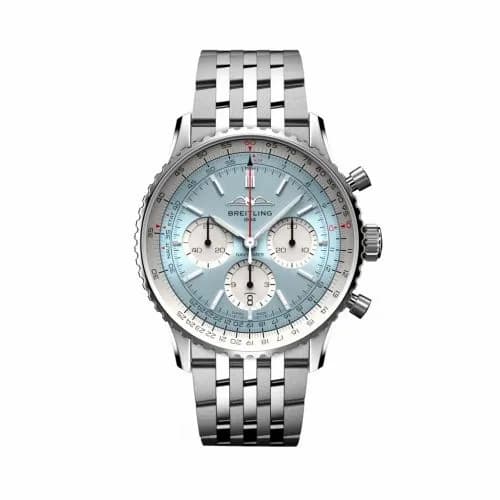 Breitling Navitimer B01 Chronograph 43 Stainless Steel / Ethos AB01388B1C1A1 — фото часов Breitling Navitimer B01 Chronograph 43 Stainless Steel / Ethos AB01388B1C1A1 — фото часов