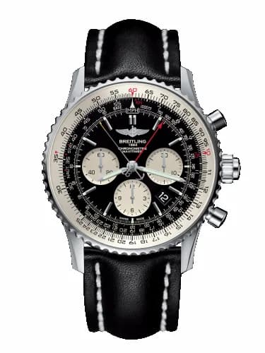 Breitling Navitimer Rattrapante Stainless Steel / Black / Calf / Pin AB031021/BF77/441X/A20BA.1
