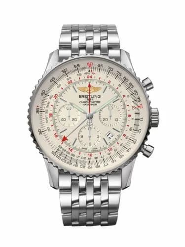 Breitling Navitimer GMT Stainless Steel / Silver / Bracelet AB044121/G783/443A — фото часов Breitling Navitimer GMT Stainless Steel / Silver / Bracelet AB044121/G783/443A — фото часов
