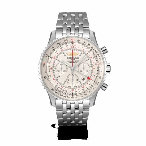 Breitling Navitimer GMT Stainless Steel / Silver / Bracelet AB0441211G1A1 — фото часов Breitling Navitimer GMT Stainless Steel / Silver / Bracelet AB0441211G1A1 — фото часов