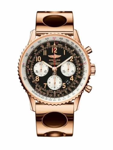 Breitling Navitimer 01 43 Red Gold / Black Arabic / Air Racer RB012012/BB07/220R — фото часов Breitling Navitimer 01 43 Red Gold / Black Arabic / Air Racer RB012012/BB07/220R — фото часов