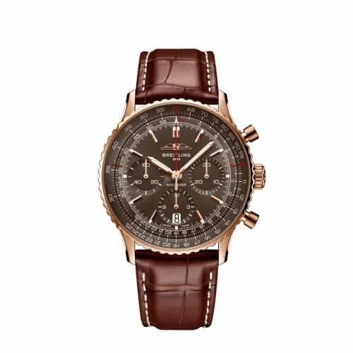 Breitling Navitimer B01 Chronograph 41 Red Gold / Japan RB01391A1Q1P1 — фото часов Breitling Navitimer B01 Chronograph 41 Red Gold / Japan RB01391A1Q1P1 — фото часов