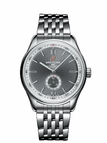 Breitling Premier Automatic 40 Stainless Steel / Anthracite / Bracelet A37340351B1A1