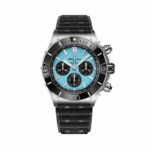 Breitling Super Chronomat B01 44 Stainless Steel / Carribean AB01369A1L1S1 — фото часов Breitling Super Chronomat B01 44 Stainless Steel / Carribean AB01369A1L1S1 — фото часов