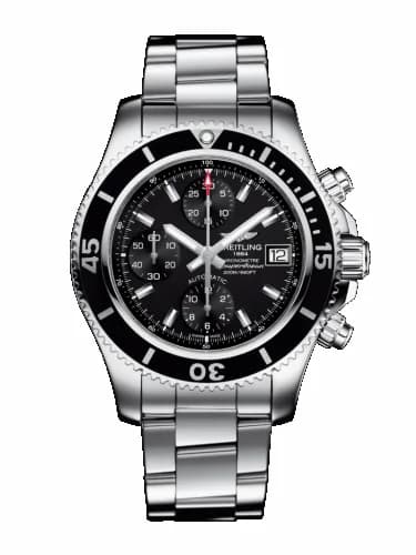 Breitling Superocean Chronograph 42 Stainless Steel / Black / Bracelet A13311C91B1A1 — фото часов Breitling Superocean Chronograph 42 Stainless Steel / Black / Bracelet A13311C91B1A1 — фото часов