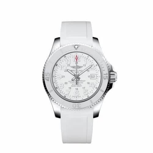 Breitling Superocean II 42 Stainless Steel / White / Japan Special Edition A17365D2/A766/161A — фото часов Breitling Superocean II 42 Stainless Steel / White / Japan Special Edition A17365D2/A766/161A — фото часов