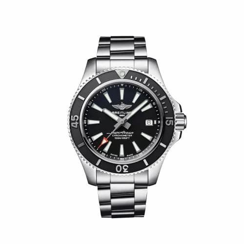 Breitling Superocean 42 Stainless Steel / Black / Bracelet / Japan A17366D71B2A1 — фото часов Breitling Superocean 42 Stainless Steel / Black / Bracelet / Japan A17366D71B2A1 — фото часов