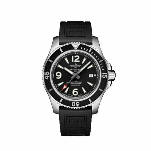 Breitling Superocean 44 Stainless Steel / Black / Rubber / Folding A17367D71B1S2 — фото часов Breitling Superocean 44 Stainless Steel / Black / Rubber / Folding A17367D71B1S2 — фото часов