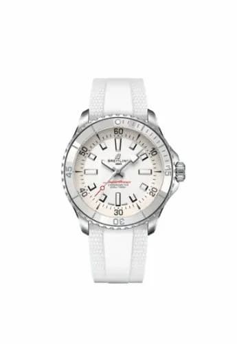 Breitling SuperOcean Automatic 42 Stainless Steel / White / Japan A17375A71A1S1 — фото часов Breitling SuperOcean Automatic 42 Stainless Steel / White / Japan A17375A71A1S1 — фото часов