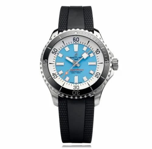 Breitling SuperOcean Automatic 44 Stainless Steel / Ice Blue / Bucherer A173763A1C1S1