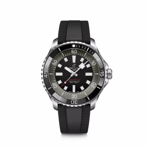 Breitling SuperOcean Automatic 44 Stainless Steel / Black / UK A173765A1B1S1