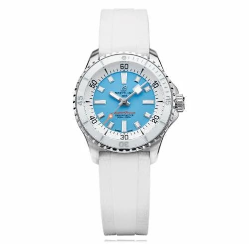 Breitling SuperOcean Automatic 36 Stainless Steel / Ice Blue / Bucherer A173771A1C1S1 — фото часов Breitling SuperOcean Automatic 36 Stainless Steel / Ice Blue / Bucherer A173771A1C1S1 — фото часов