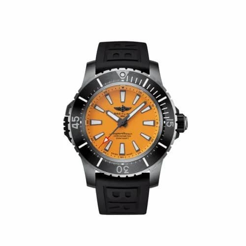 Breitling Superocean II 48 Titanium / Yellow / Rubber / Pin E17369241I1S1 — фото часов Breitling Superocean II 48 Titanium / Yellow / Rubber / Pin E17369241I1S1 — фото часов