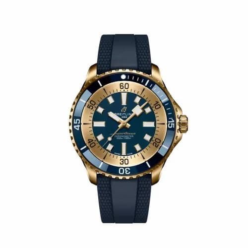 Breitling SuperOcean Automatic 42 Bronze / Blue / USA N173761A1C1S1 — фото часов Breitling SuperOcean Automatic 42 Bronze / Blue / USA N173761A1C1S1 — фото часов