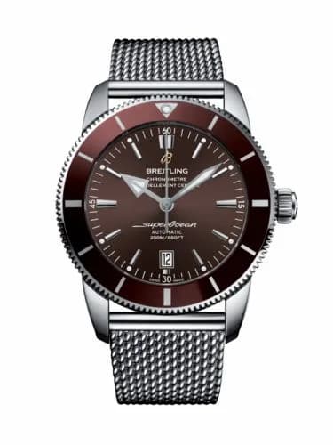 Breitling Superocean Heritage II 46 Stainless Steel / Bronze / Bronze / Milanese AB202033/Q618/152A — фото часов Breitling Superocean Heritage II 46 Stainless Steel / Bronze / Bronze / Milanese AB202033/Q618/152A — фото часов