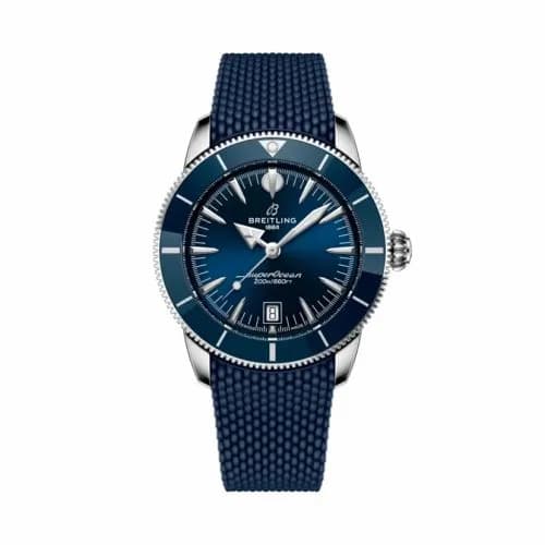 Breitling Superocean Heritage B31 Automatic 42 Stainless Steel / Blue / Rubber AB3111161C1S1 — фото часов Breitling Superocean Heritage B31 Automatic 42 Stainless Steel / Blue / Rubber AB3111161C1S1 — фото часов