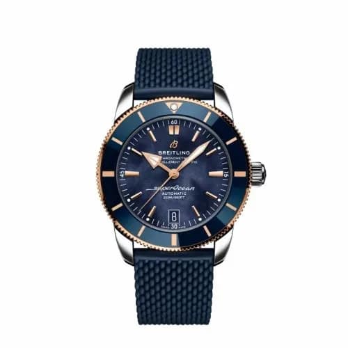 Breitling Superocean Heritage II B20 Automatic 42 Stainless Steel - Red Gold / Blue MOP / Boutique UB20104A1C1S1
