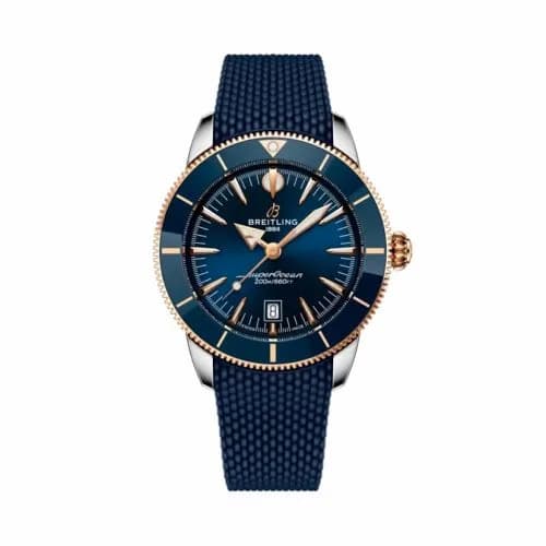 Breitling Superocean Heritage B31 Automatic 44 Stainless Steel - Red Gold / Blue / Rubber UB3112161C1S1