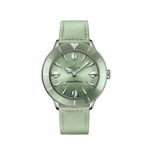 Breitling Superocean Heritage '57 Pastel Paradise / Mint Green A10340361L1X1