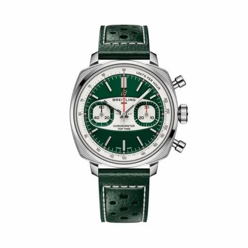Breitling Premier Top Time B01 Racing Stainless Steel / Green AB01771A1L1X1