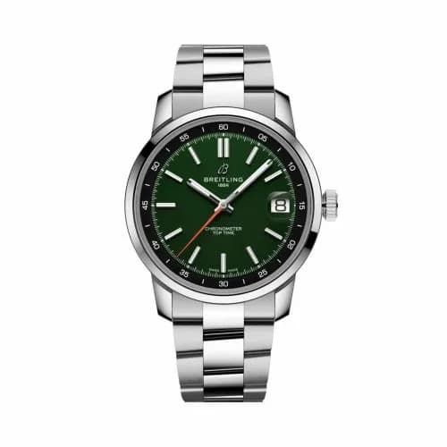 Breitling Top Time B31 Stainless Steel / Green / Bracelet AB3113171L1A1