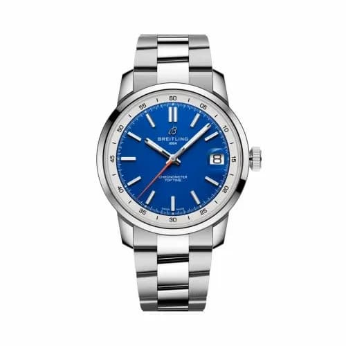 Breitling Top Time B31 Stainless Steel / Blue / Bracelet AB3113A71C1A1