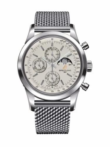 Breitling Transocean Chronograph 1461 Stainless Steel / Silver / Bracelet A1931012/G750/154A — фото часов Breitling Transocean Chronograph 1461 Stainless Steel / Silver / Bracelet A1931012/G750/154A — фото часов