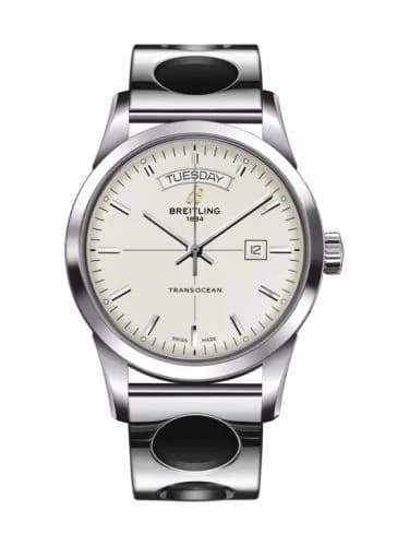Breitling Transocean Day & Date Stainless Steel / Silver / Racer A4531012/G751/222A — фото часов Breitling Transocean Day & Date Stainless Steel / Silver / Racer A4531012/G751/222A — фото часов