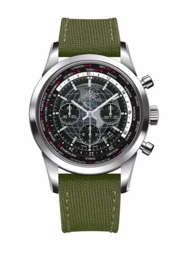 Breitling Transocean Chronograph экземплярime Stainless Steel / Black / Military AB0510U4.BE84.105W. — фото часов Breitling Transocean Chronograph экземплярime Stainless Steel / Black / Military AB0510U4.BE84.105W. — фото часов