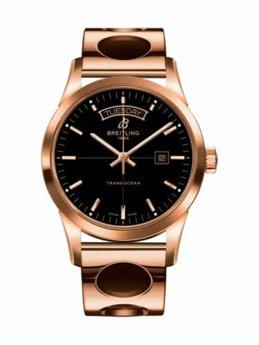 Breitling Transocean Day & Date Red Gold / Black / Racer R4531012/BB70/220R — фото часов Breitling Transocean Day & Date Red Gold / Black / Racer R4531012/BB70/220R — фото часов