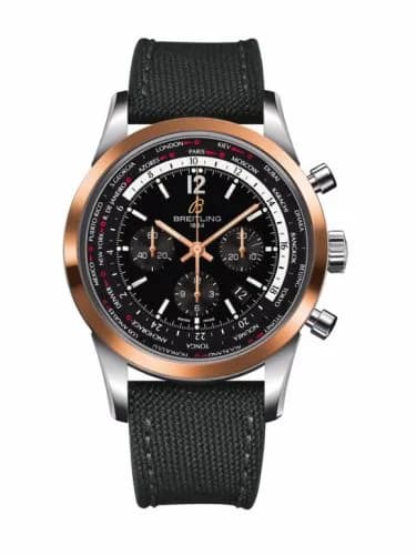 Breitling Transocean Chronograph экземплярime Pilot Stainless Steel / Red Gold / Black / Military UB0510U4.BC26.100W