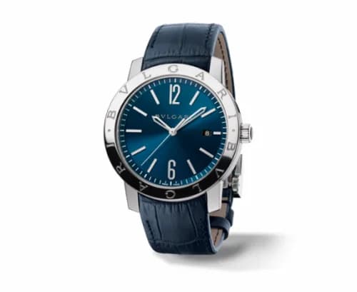 Bulgari Bulgari Solotempo 41.5 Blue 102355 — фото часов Bulgari Bulgari Solotempo 41.5 Blue 102355 — фото часов