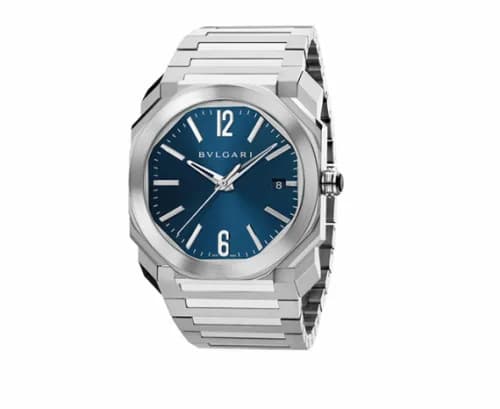 Bulgari Octo Solotempo 38 Blue Bracelet 102105