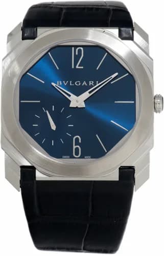 Bulgari Octo Finissimo Platinum / Blue 102832
