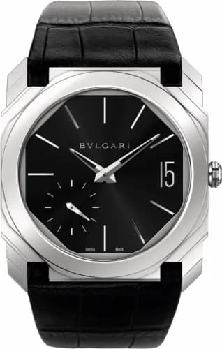 Bulgari Octo Finissimo Platinum / Worldtempus / Black 102850 — фото часов Bulgari Octo Finissimo Platinum / Worldtempus / Black 102850 — фото часов