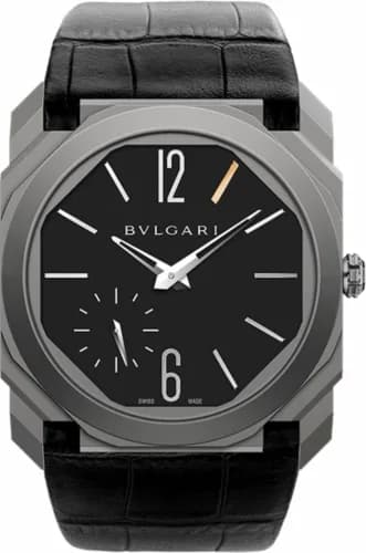 Bulgari Octo Finissimo Automatic Titanium / Black / Kamine's 111 102909