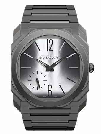 Bulgari Octo Finissimo Automatic Titanium / Hiroshi Senju / Bracelet 103051 — фото часов Bulgari Octo Finissimo Automatic Titanium / Hiroshi Senju / Bracelet 103051 — фото часов