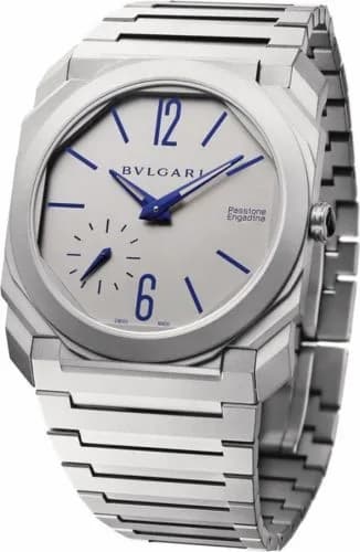Bulgari Octo Finissimo Automatic Titanium / Grey / Passione Engadina 103079 — фото часов Bulgari Octo Finissimo Automatic Titanium / Grey / Passione Engadina 103079 — фото часов