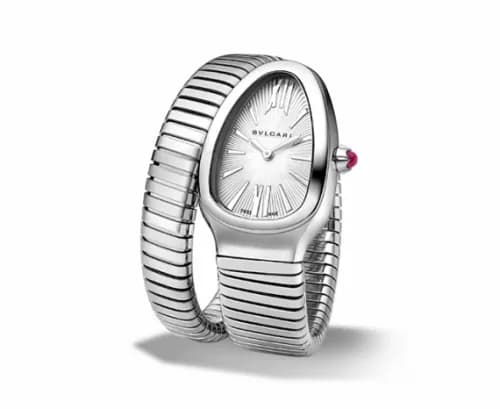 Bulgari Serpenti Tubogas Silver Large 101828
