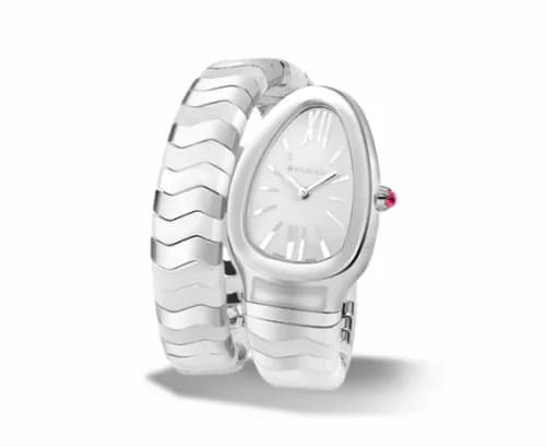 Bulgari Serpenti Spiga Stainless Steel White 102182 — фото часов Bulgari Serpenti Spiga Stainless Steel White 102182 — фото часов