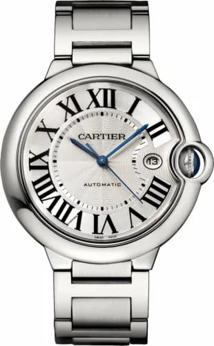 Cartier Ballon Blue de Cartier 42 Automatic Stainless Steel / Silver / Bracelet W69012Z4 — фото часов Cartier Ballon Blue de Cartier 42 Automatic Stainless Steel / Silver / Bracelet W69012Z4 — фото часов