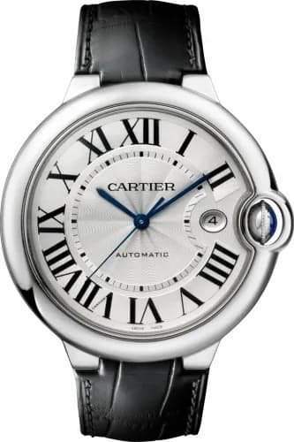 Cartier Ballon Blue de Cartier 42 Automatic Stainless Steel / Silver W69016Z4 — фото часов Cartier Ballon Blue de Cartier 42 Automatic Stainless Steel / Silver W69016Z4 — фото часов