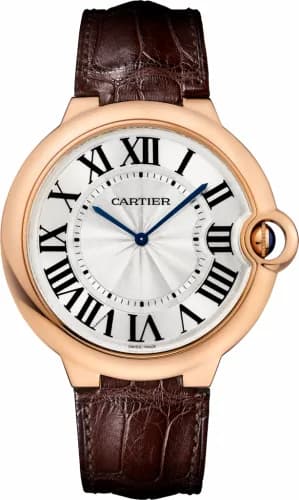 Cartier Ballon Blue de Cartier 46 Extra Flat Pink Gold / Silver W6920054 — фото часов Cartier Ballon Blue de Cartier 46 Extra Flat Pink Gold / Silver W6920054 — фото часов