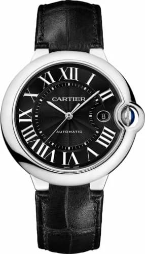 Cartier Ballon Blue de Cartier 42 Automatic Stainless Steel / Black WSBB0003 — фото часов Cartier Ballon Blue de Cartier 42 Automatic Stainless Steel / Black WSBB0003 — фото часов